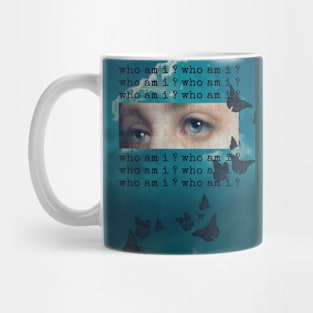 Aesthetic, eyes, existentialism, vintage Mug